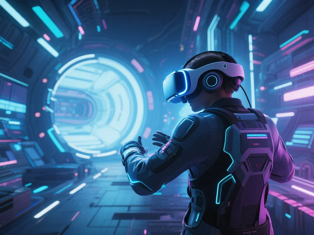 虚拟现实中的玩家